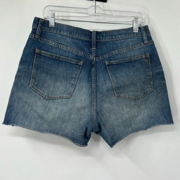 Madewell High-Rise Denim Shorts in Glenoaks Wash Cutoff Edition - Picture 5 of 8